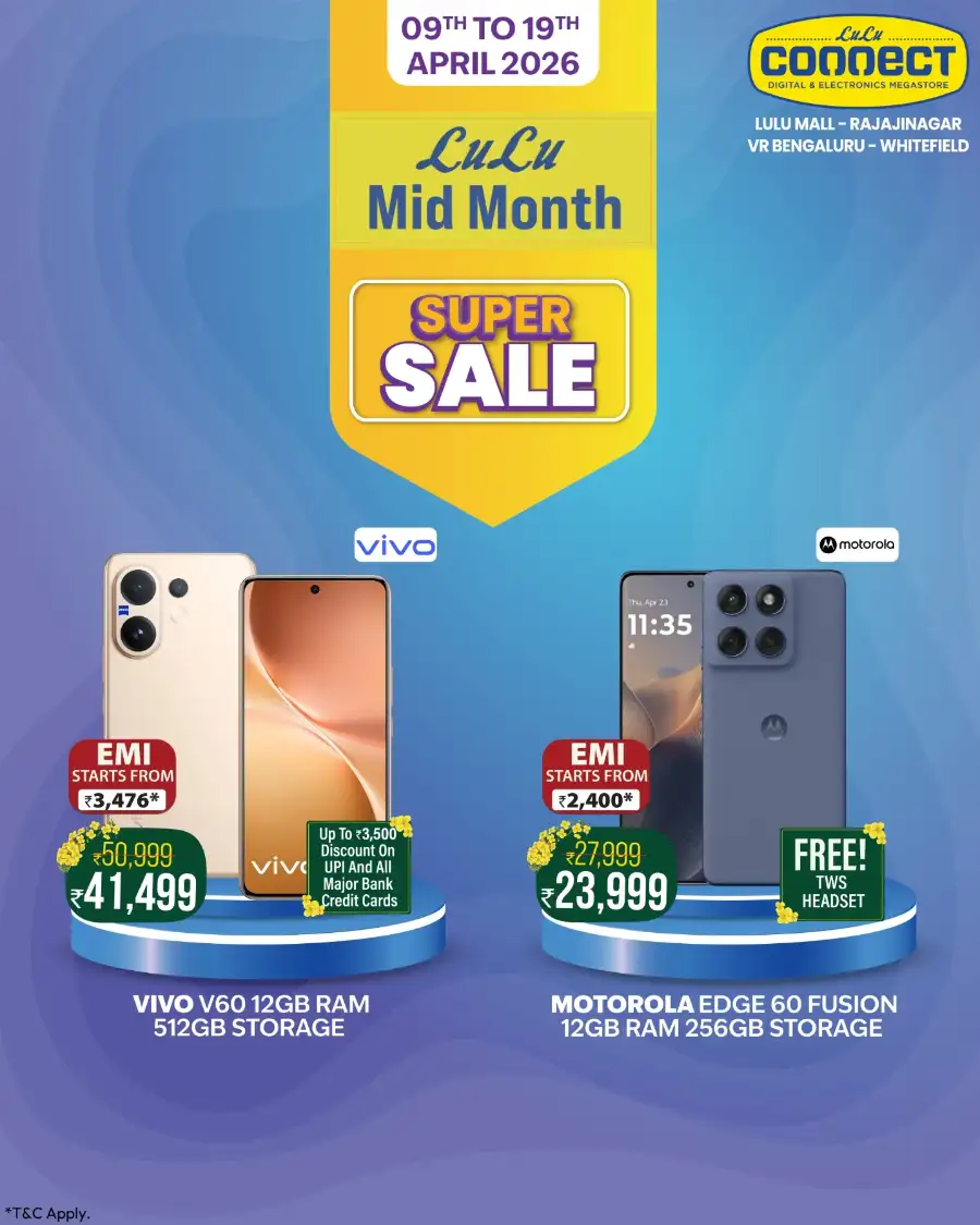 LuLu Connect Bengaluru Mid Month Super Sale | Ends 19th page 2