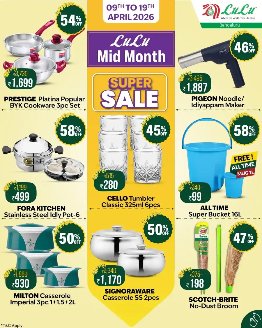 LuLu Bengaluru Mid Month Super Sale | Ends 19th page 10