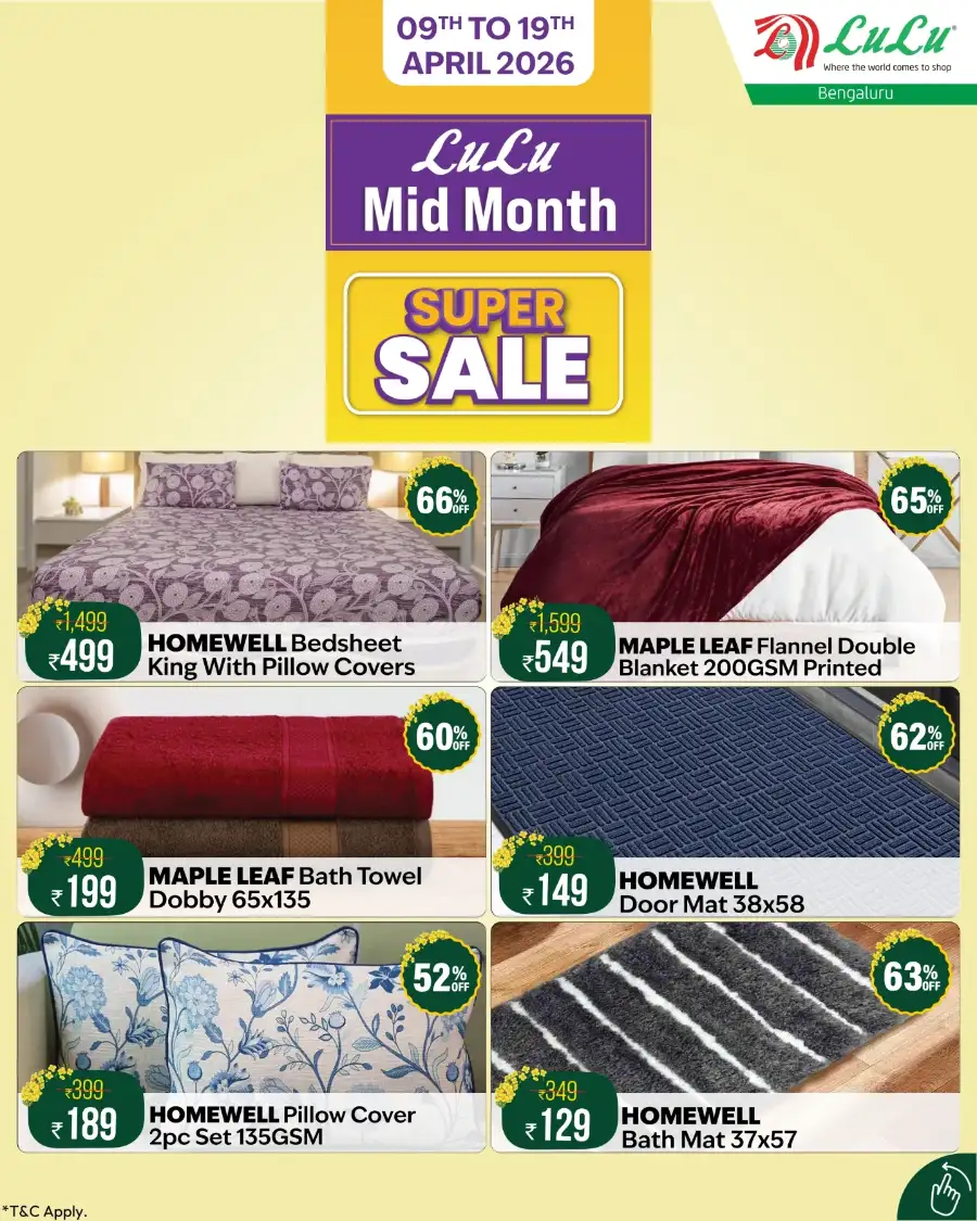 LuLu Bengaluru Mid Month Super Sale | Ends 19th page 11