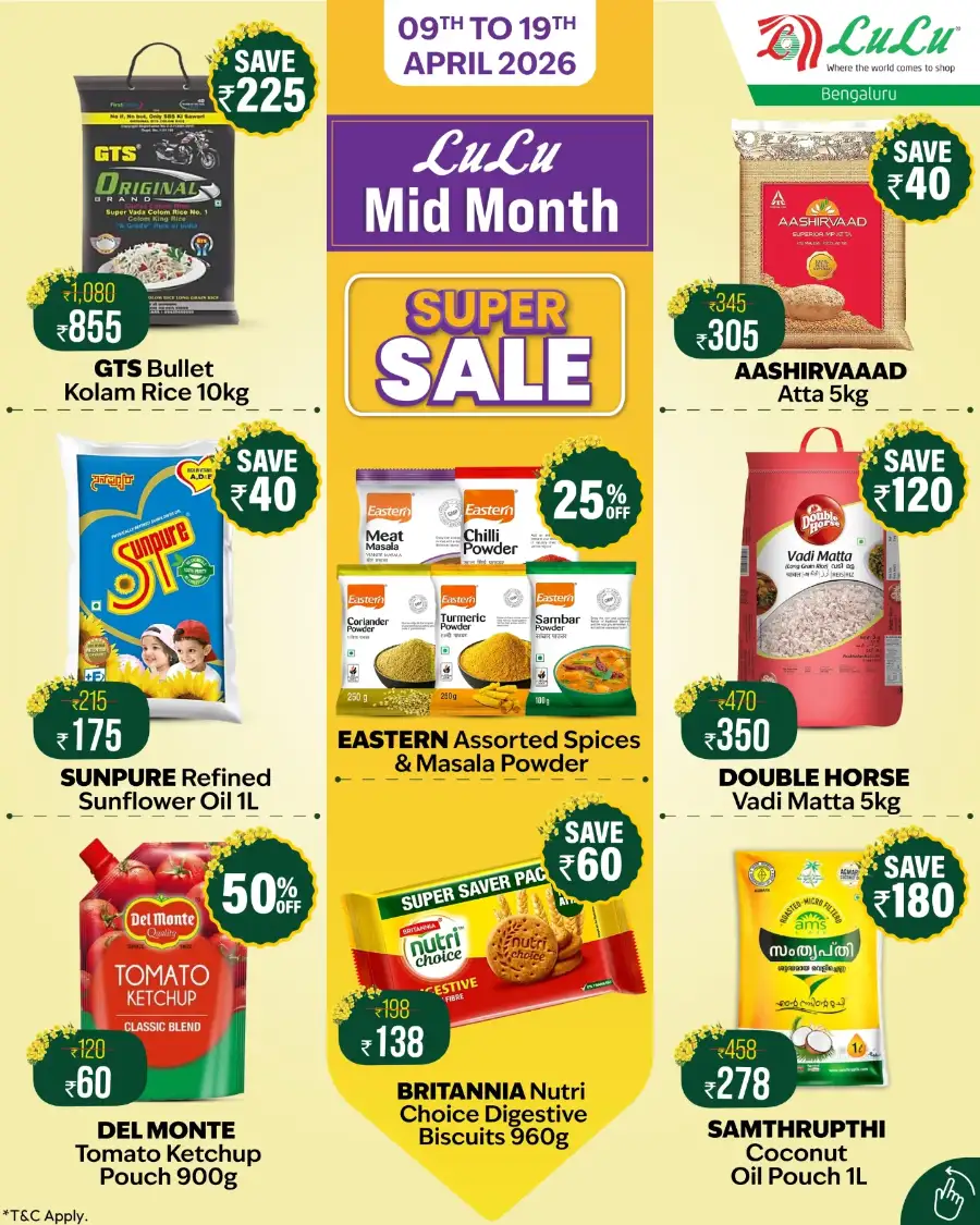 LuLu Bengaluru Mid Month Super Sale | Ends 19th page 2