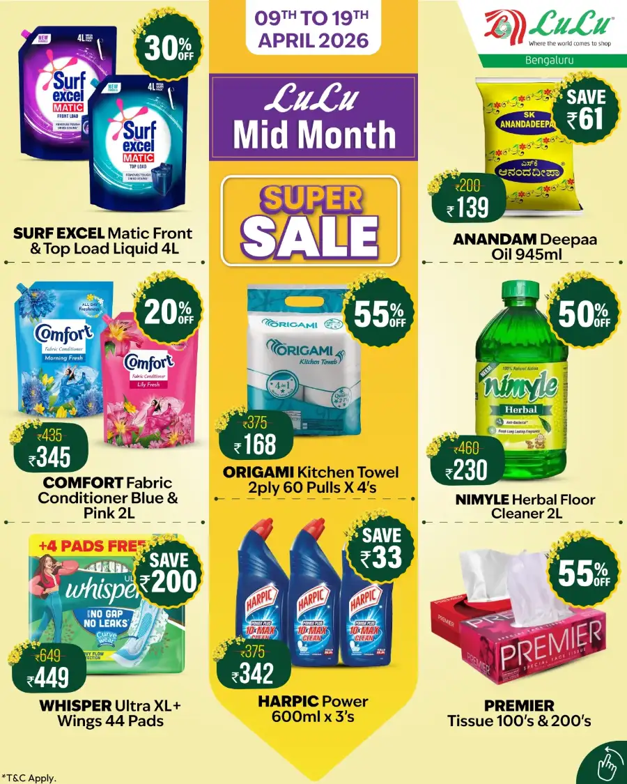 LuLu Bengaluru Mid Month Super Sale | Ends 19th page 7