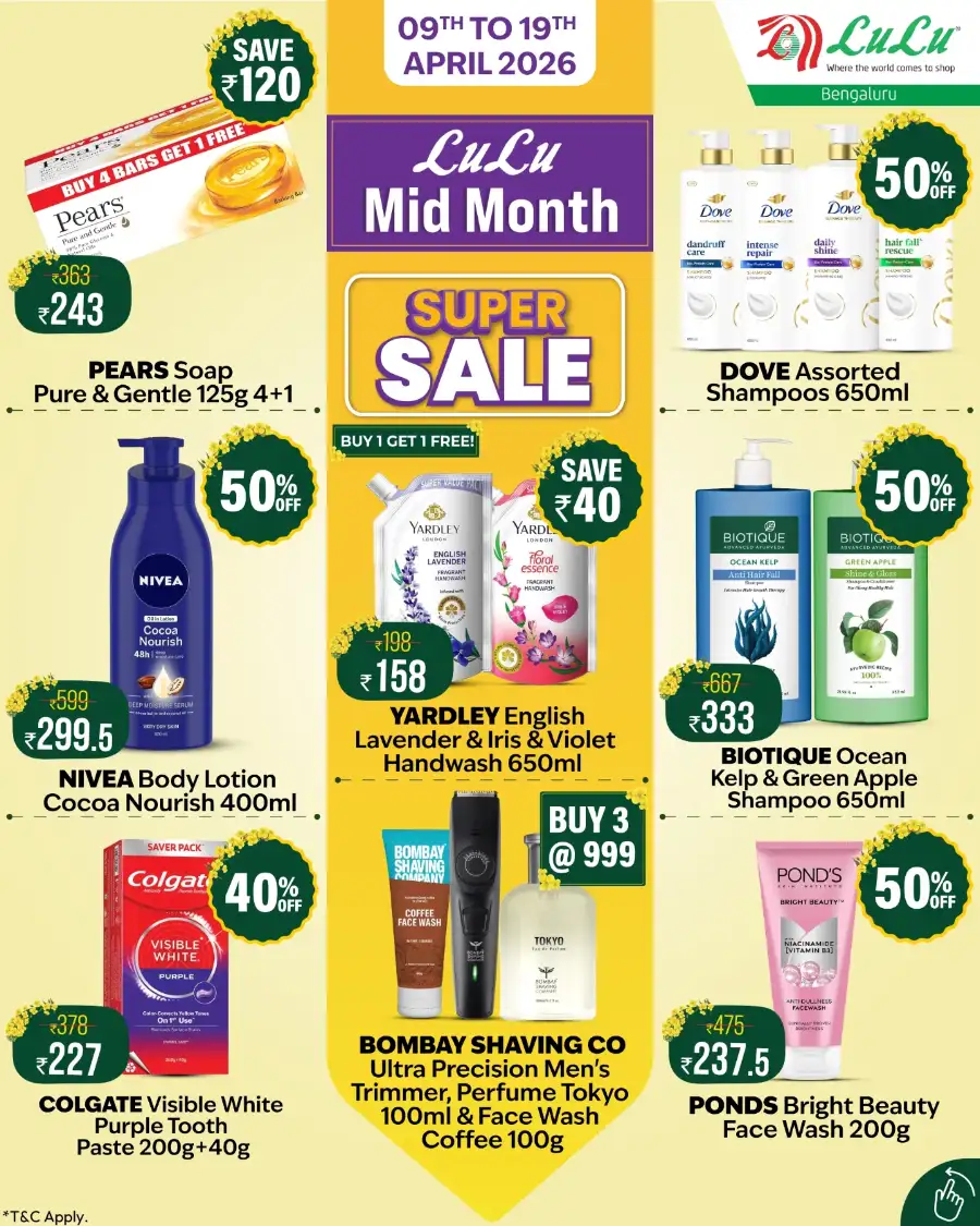 LuLu Bengaluru Mid Month Super Sale | Ends 19th page 8