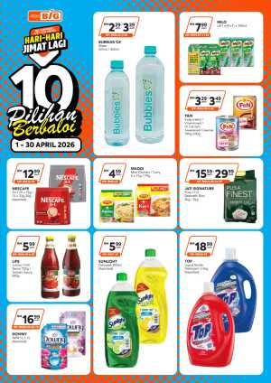 AEON BiG Malaysia Hari-Hari Jimat Lagi Promotion flyer cover