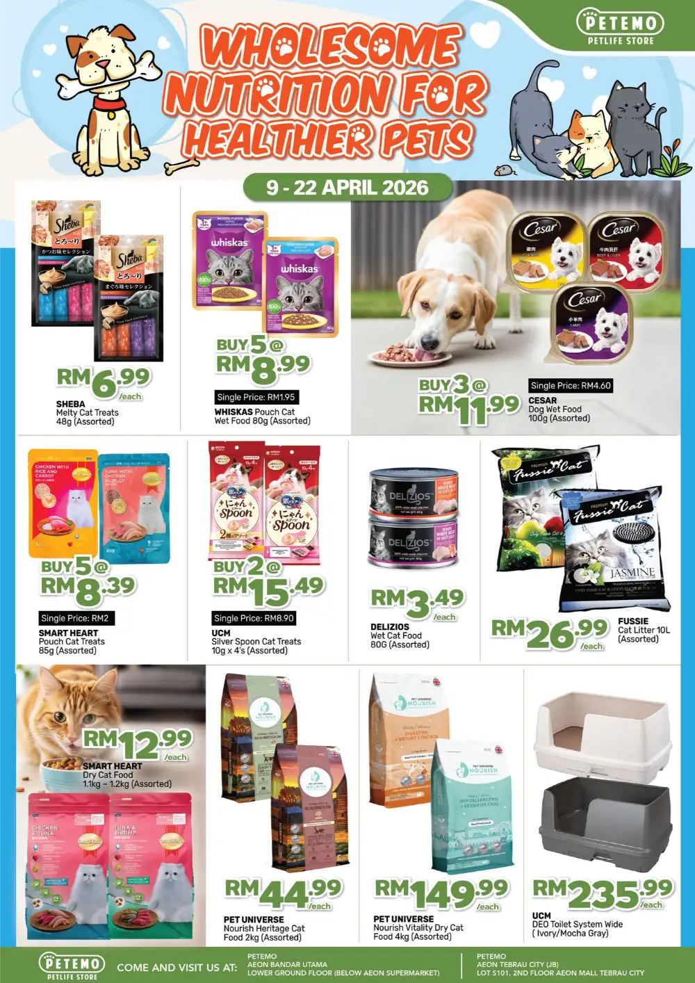 AEON Malaysia Fur-tastic Pet Fair Deals page 2