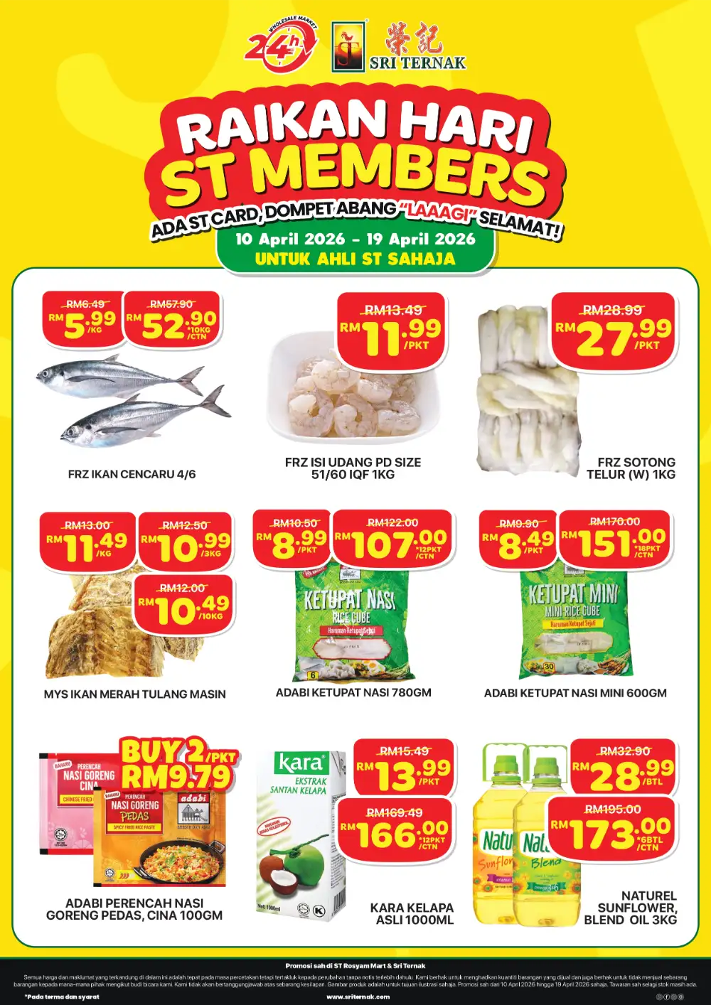 Sri Ternak ST Member Day - Exclusive Grocery Deals & Discounts page 1