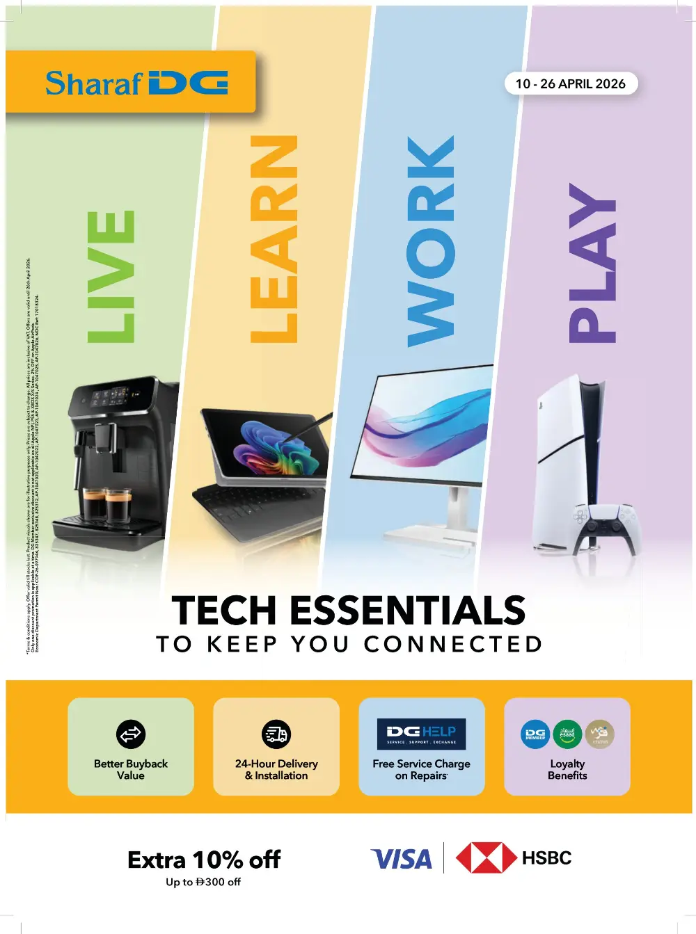 Sharaf DG UAE Tech Essentials Offers page 1