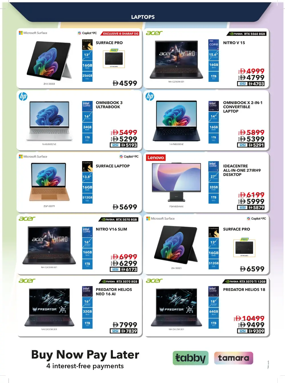 Sharaf DG UAE Tech Essentials Offers page 14