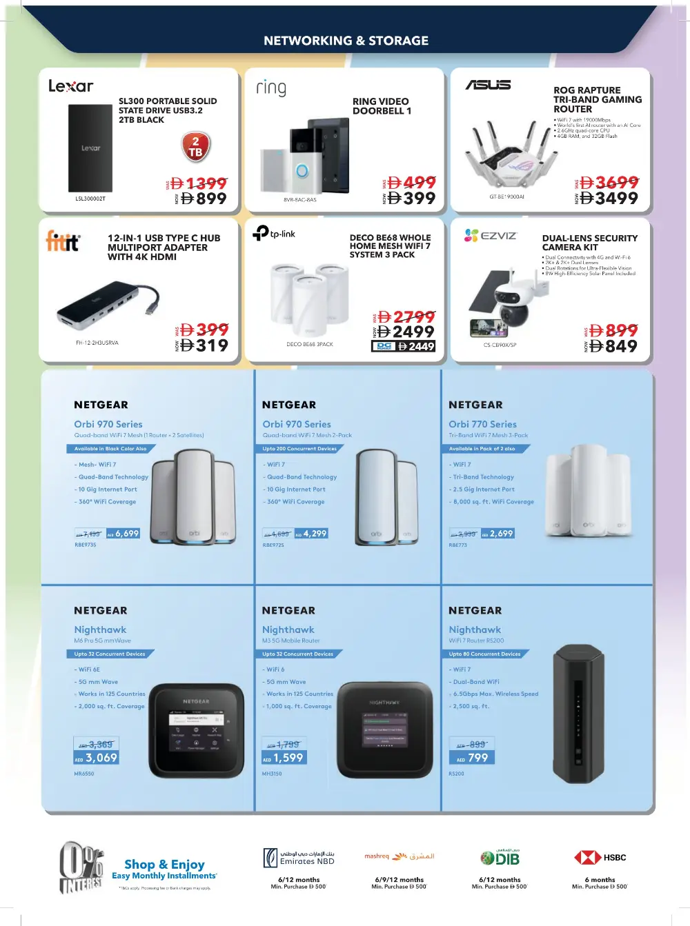Sharaf DG UAE Tech Essentials Offers page 46