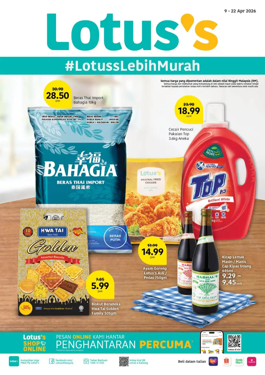 Lotus's Malaysia Lebih Murah Katalog Promosi | Ends 22 Apr page 1