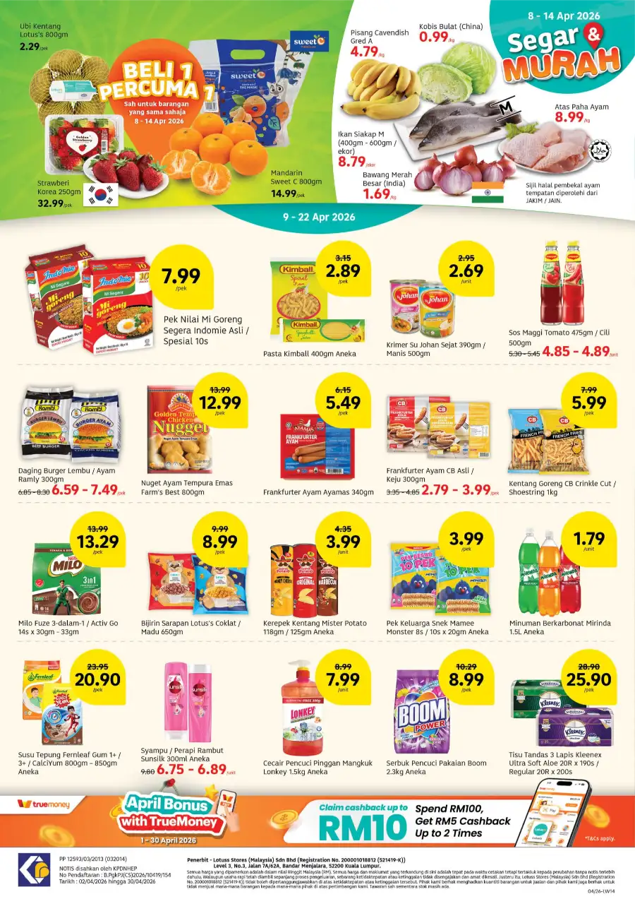 Lotus's Malaysia Lebih Murah Katalog Promosi | Ends 22 Apr page 2