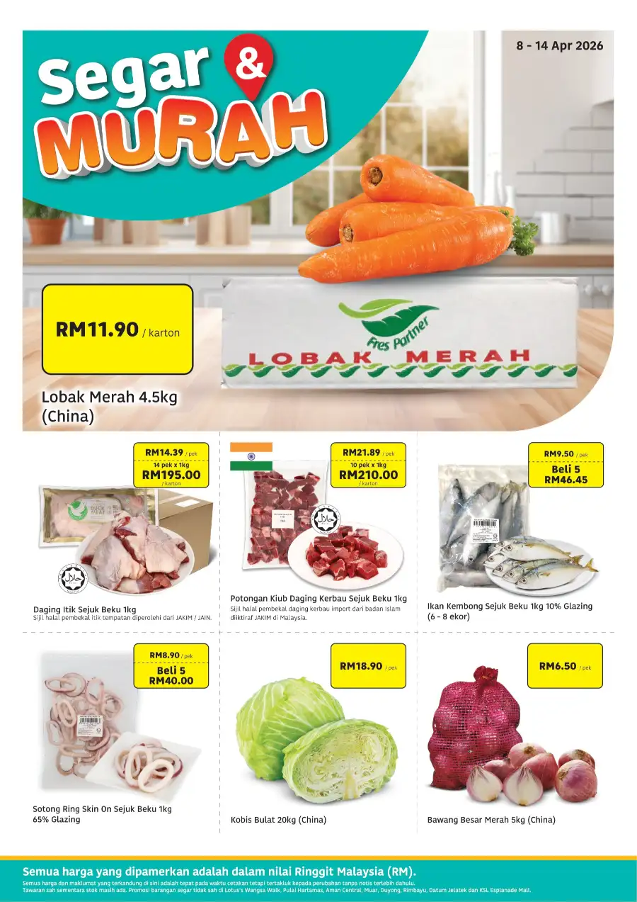 Lotus's Malaysia Wholesale: Beli Lebih Untung Lebih Deals page 2