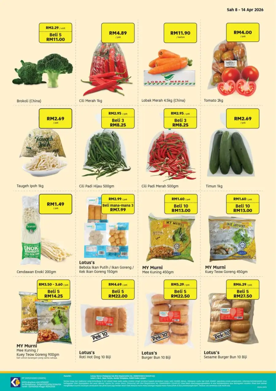 Lotus's Malaysia Wholesale: Beli Lebih Untung Lebih Deals page 10