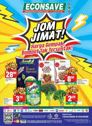 Econsave Semenanjung Jom Jimat Deals | Lowest Grocery Prices flyer cover
