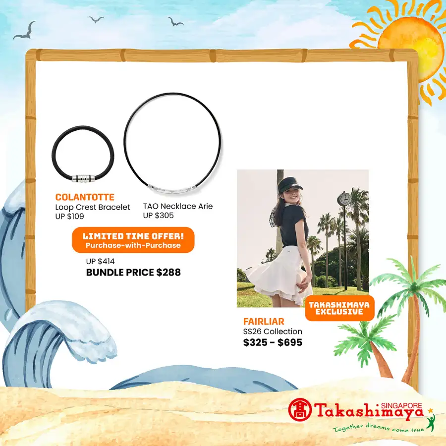 Takashimaya Singapore: Slide Into Summer | Sports Department Sale page 2