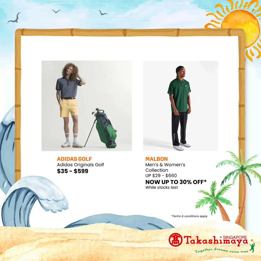 Takashimaya Singapore: Slide Into Summer | Sports Department Sale page 4