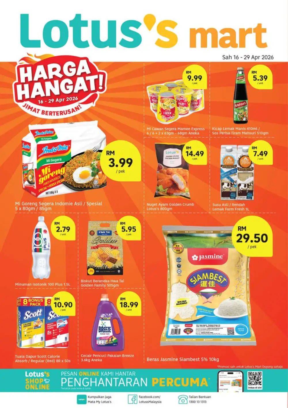 Lotus's Mart Duyong Harga Hangat | Ends 29 Apr | Grocery Deals page 1