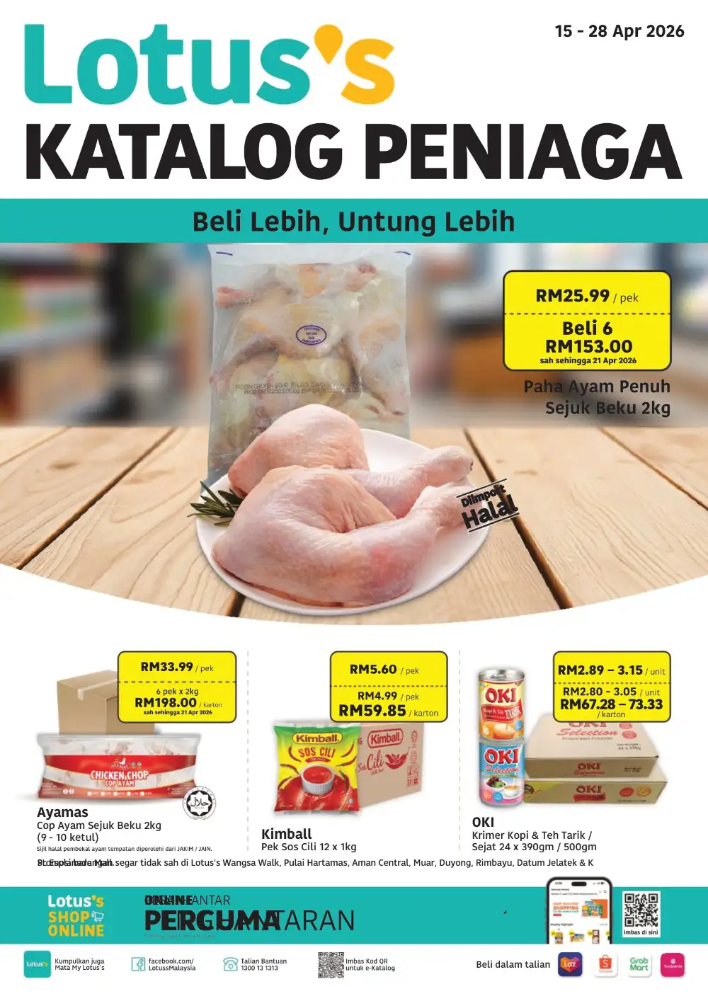 Lotus's Katalog Peniaga | Bulk Deals Ends 28 Apr | Beli Lebih Untung Lebih page 1
