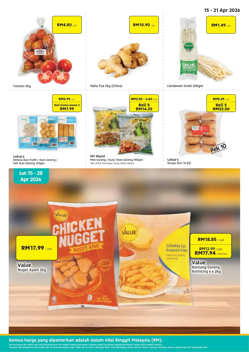 Lotus's Katalog Peniaga | Bulk Deals Ends 28 Apr | Beli Lebih Untung Lebih page 3