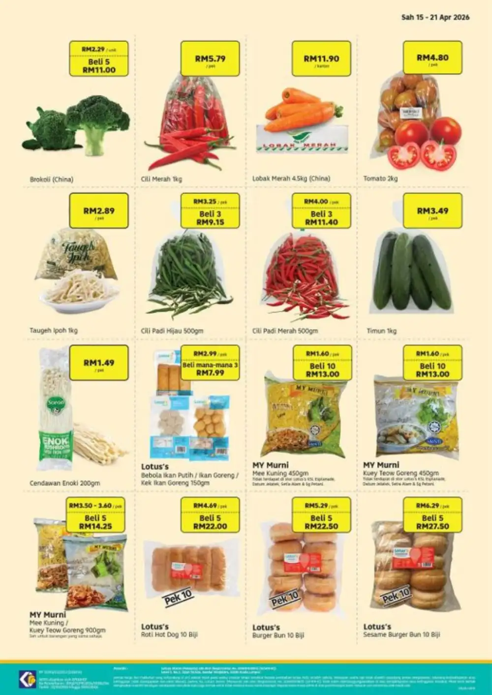 Lotus's Katalog Peniaga | Bulk Deals Ends 28 Apr | Beli Lebih Untung Lebih page 10