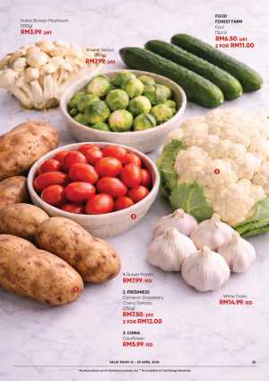 Cold Storage Malaysia Fresh Produce | Ends 29 Apr flyer cover