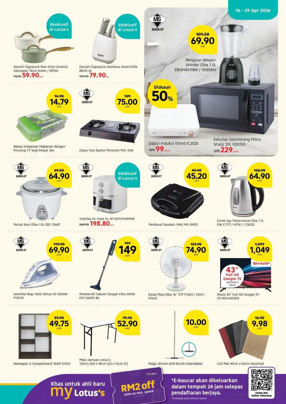 Lotus's Malaysia Harga Hangat | Ends 29 Apr | Jimat Berterusan page 9