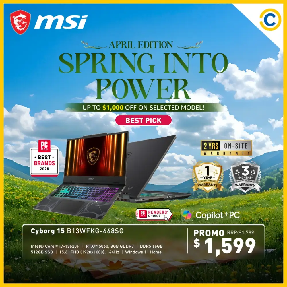 MSI Courts Singapore Spring Into Power Sale page 5
