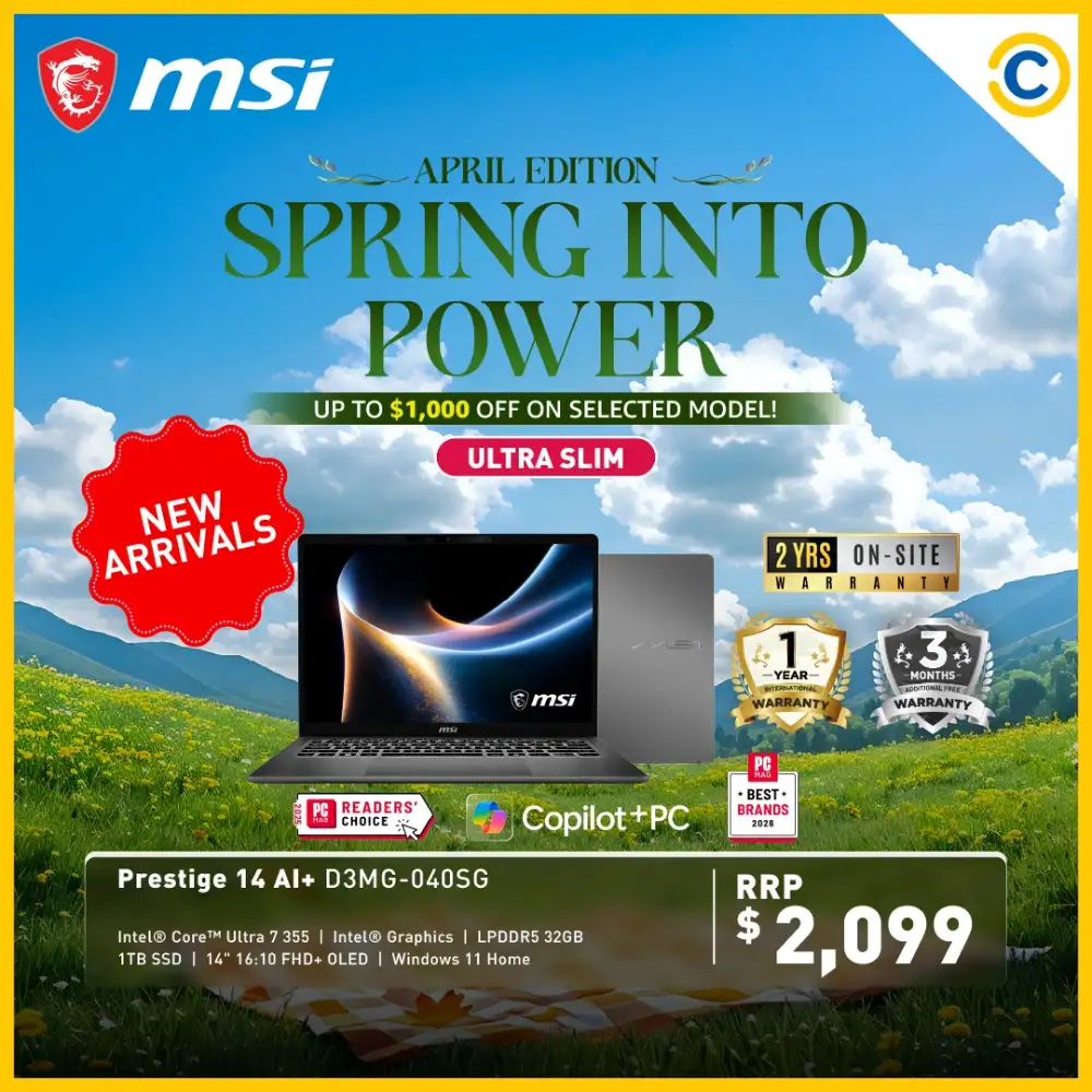 MSI Courts Singapore Spring Into Power Sale page 6