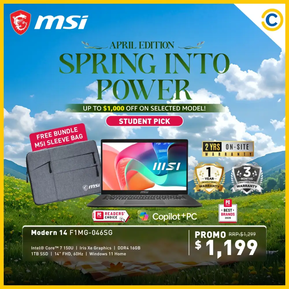 MSI Courts Singapore Spring Into Power Sale page 7