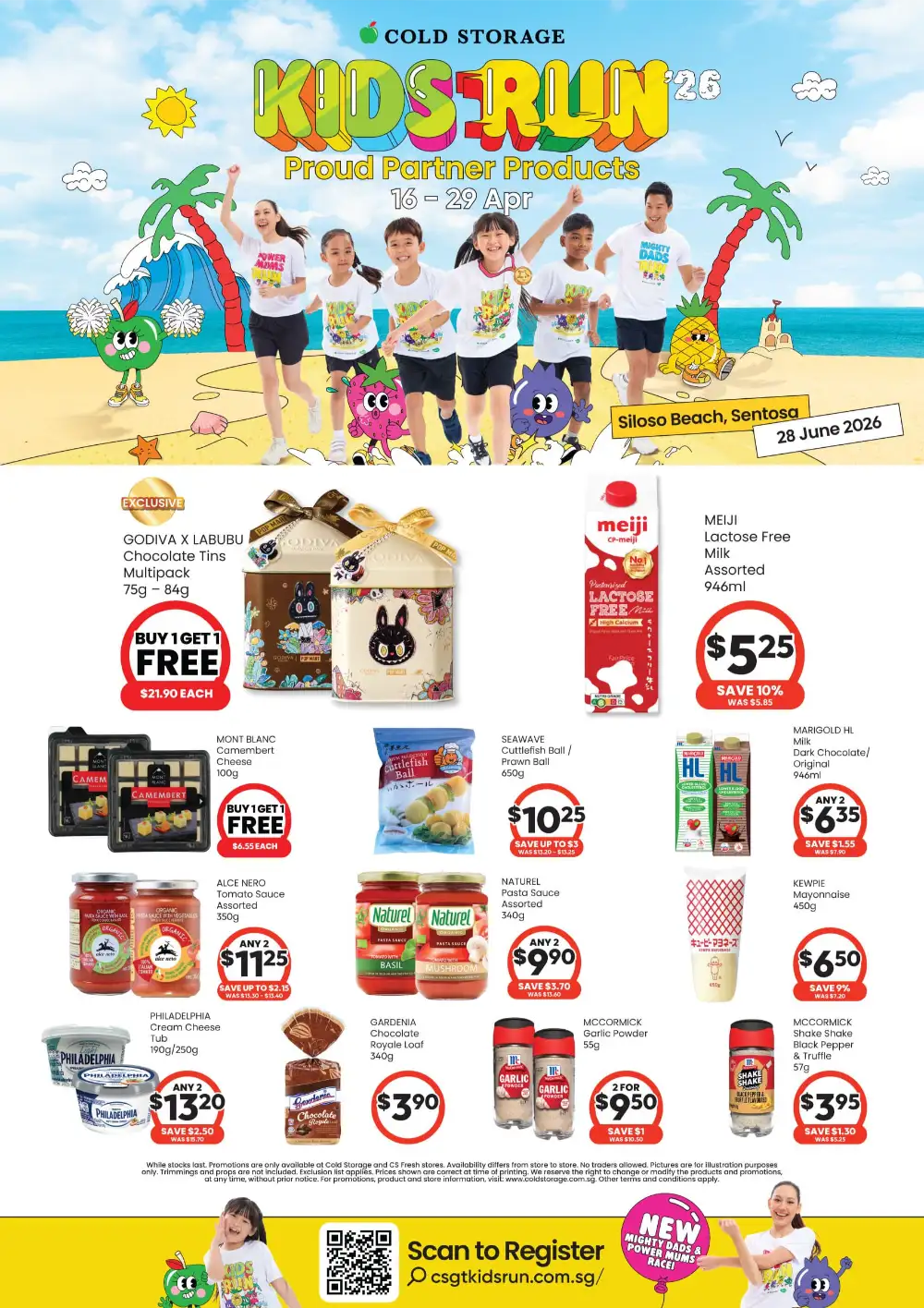 Cold Storage Kids Run 2026 Singapore: Registration & Partner Deals page 1