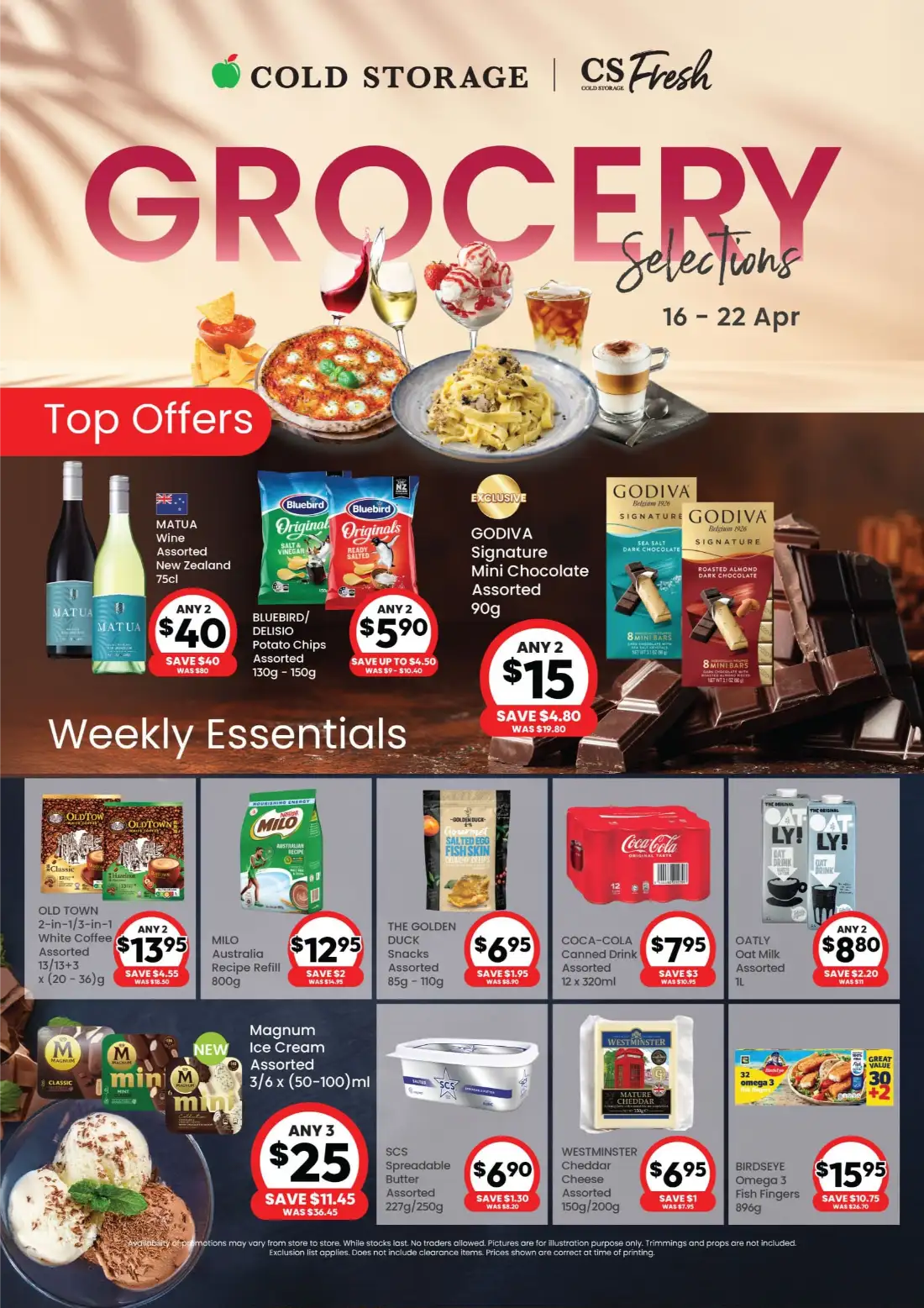 Cold Storage Singapore Grocery Selections: Buy 1 Free 1 Matua Wine & More page 1