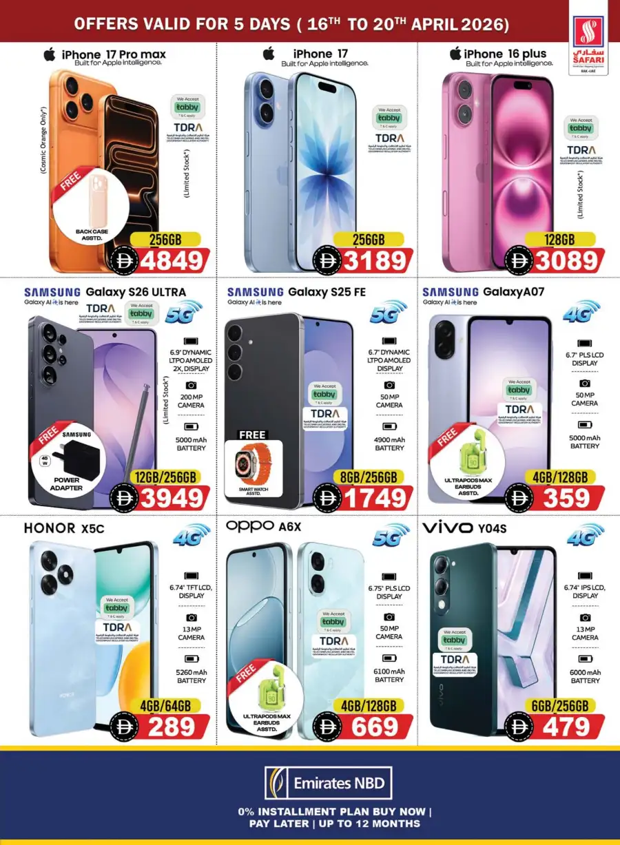 Safari Hypermarket Ras Al Khaimah Budget Savings Offers – Best Deals Apr 16–22 page 29