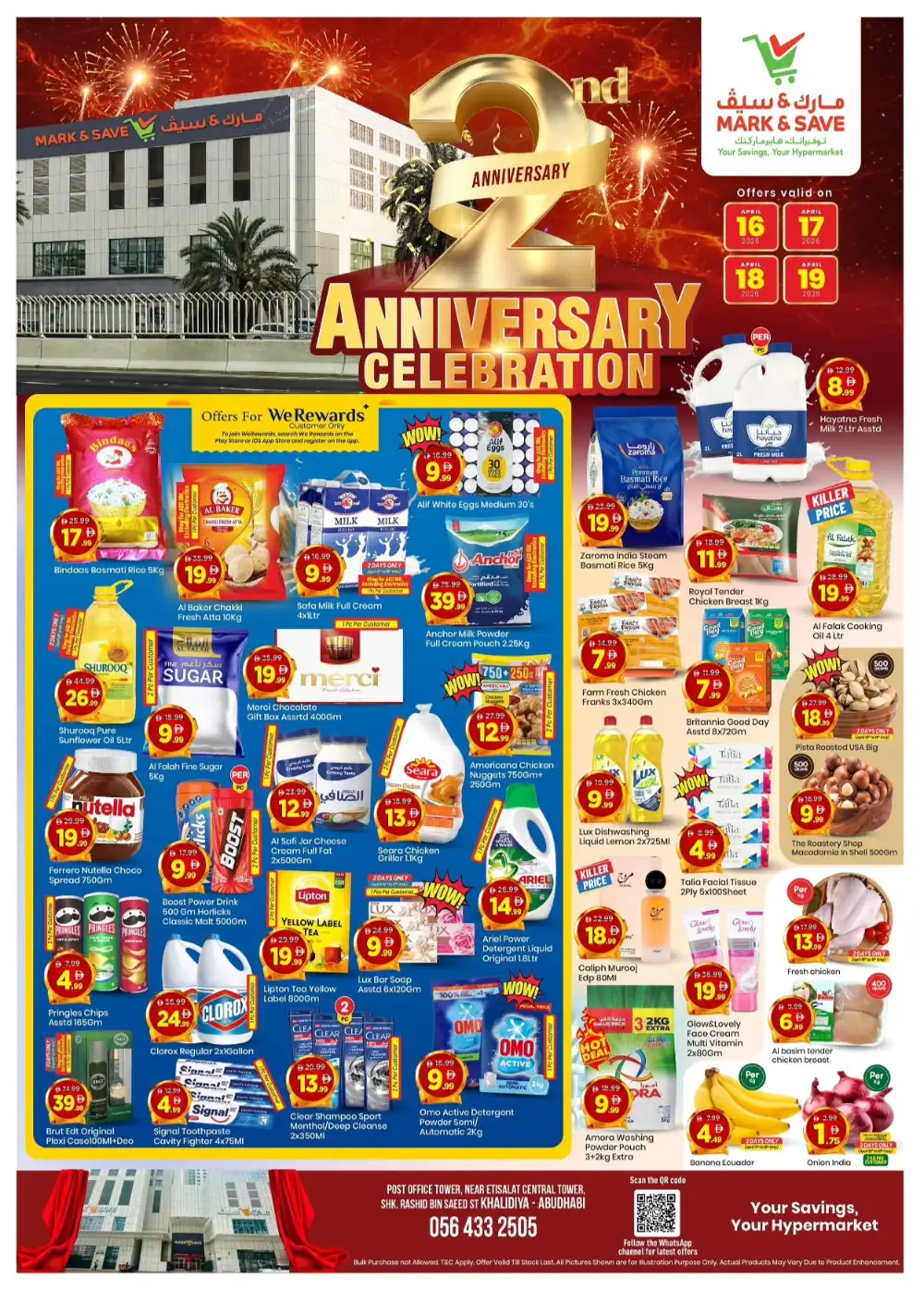 Mark & Save Khalidiya Abu Dhabi | 2nd Anniversary Offers page 1