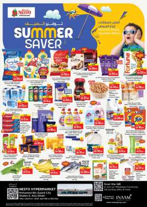 Nesto Shabiya 9 Abu Dhabi Summer Saver Offers flyer cover
