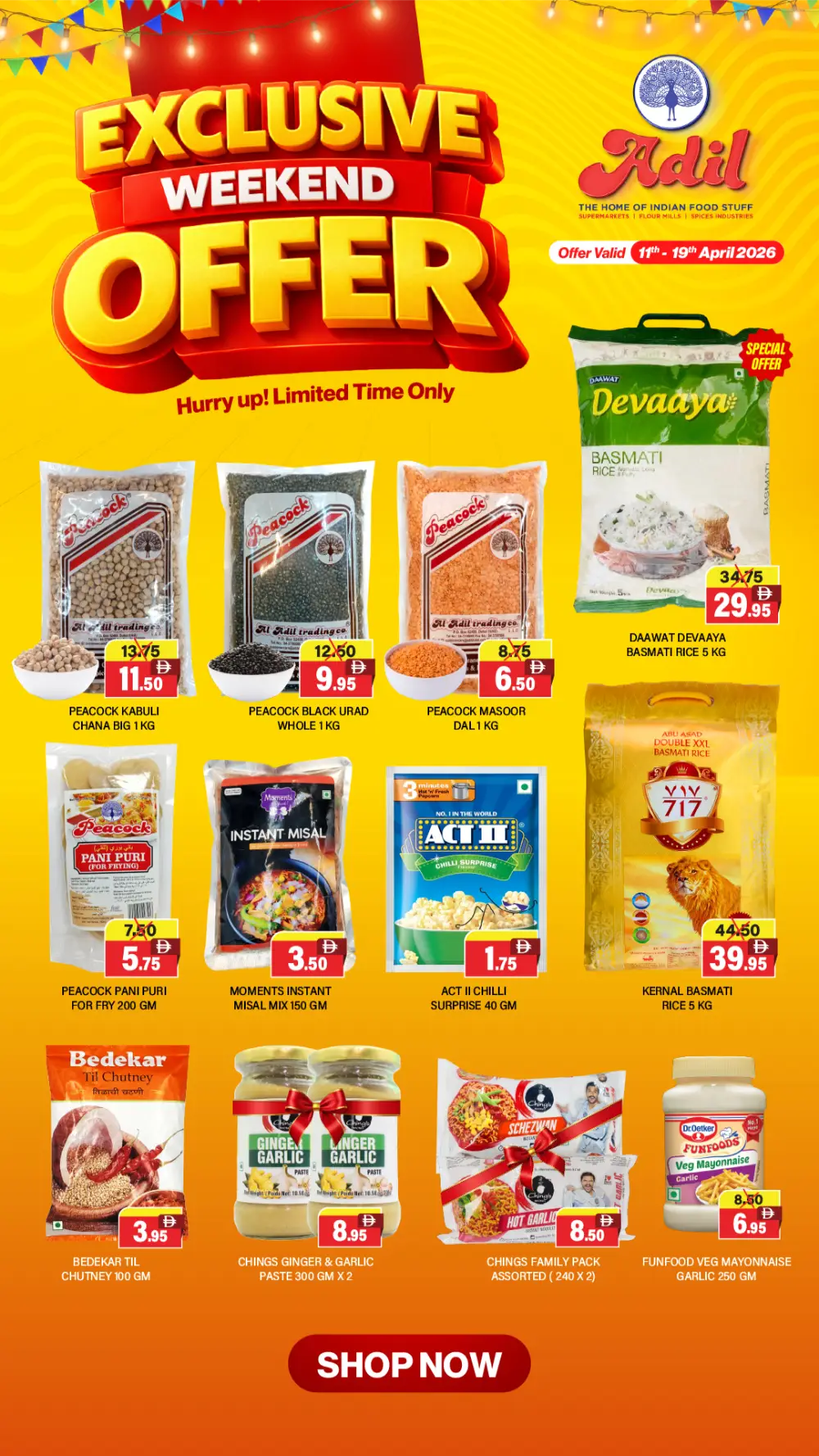 Al Adil UAE Exclusive Weekend Offer April 2026 page 1