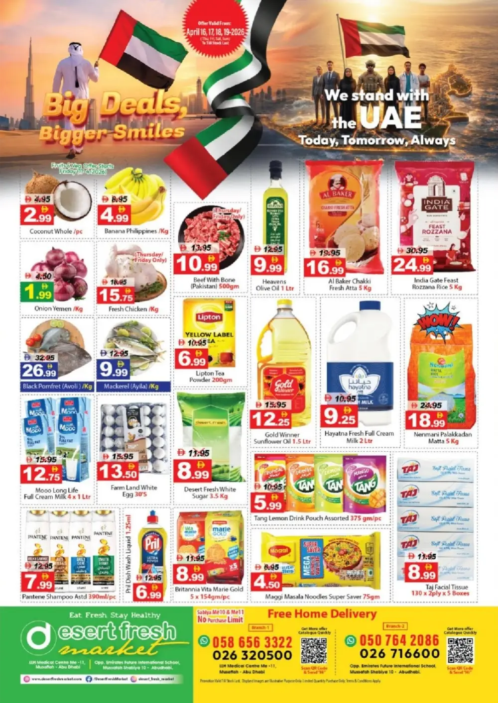 Desert Fresh Supermarket Musaffah Abu Dhabi Big Deals page 1