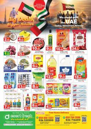 Desert Fresh Supermarket Musaffah Abu Dhabi Big Deals flyer cover