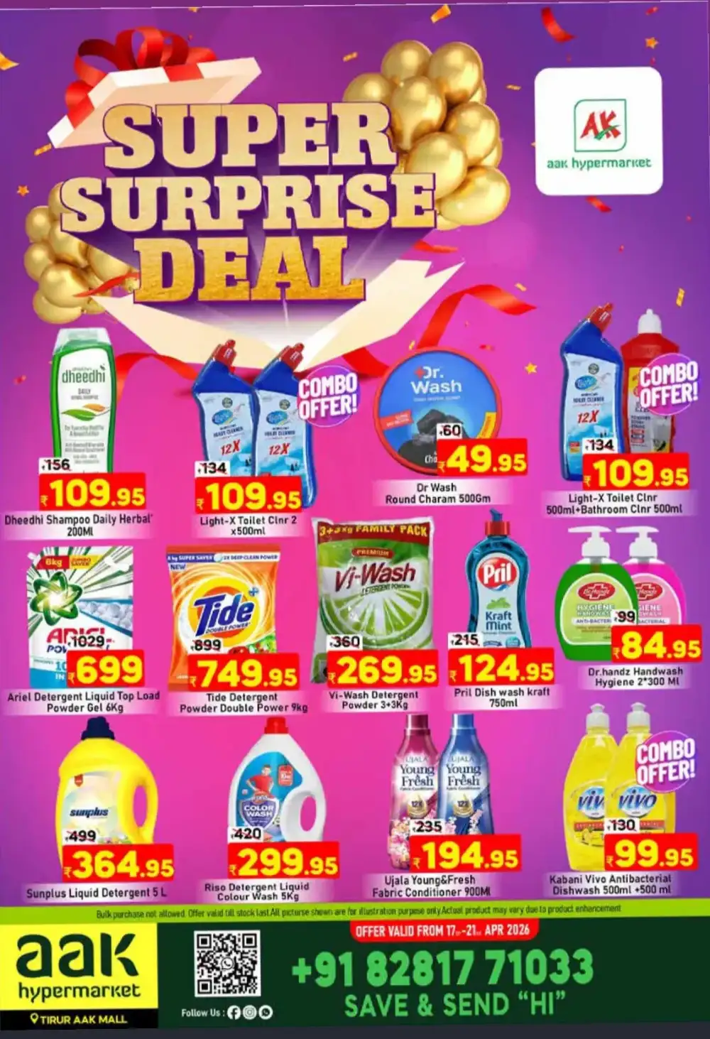 AAK Hypermarket Tirur Surprise Deal | Ends Tuesday page 1