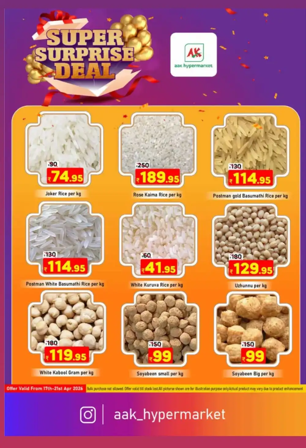 AAK Hypermarket Tirur Surprise Deal | Ends Tuesday page 5