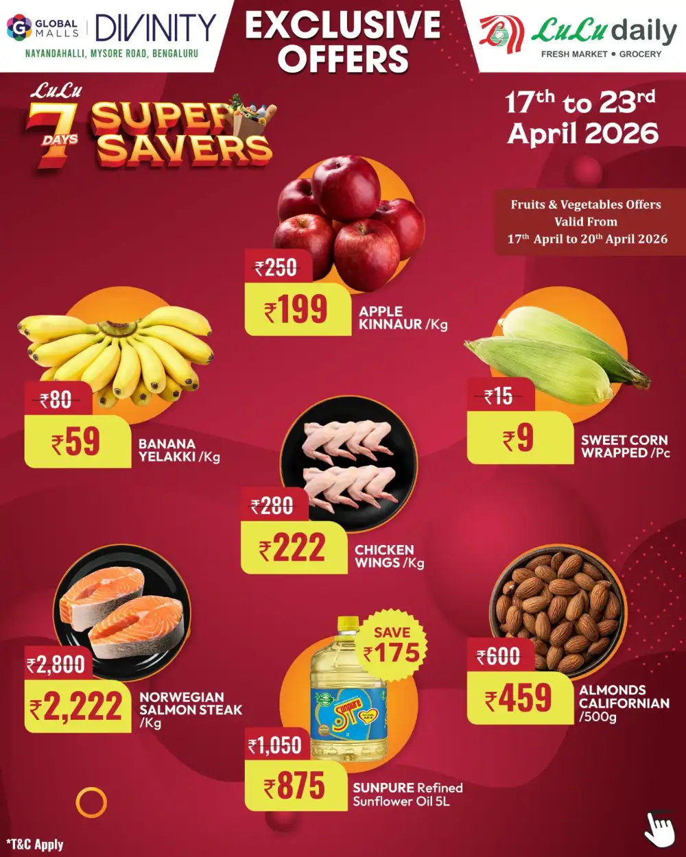 LuLu Daily Global Malls Bengaluru 7 Days Super Savers page 2