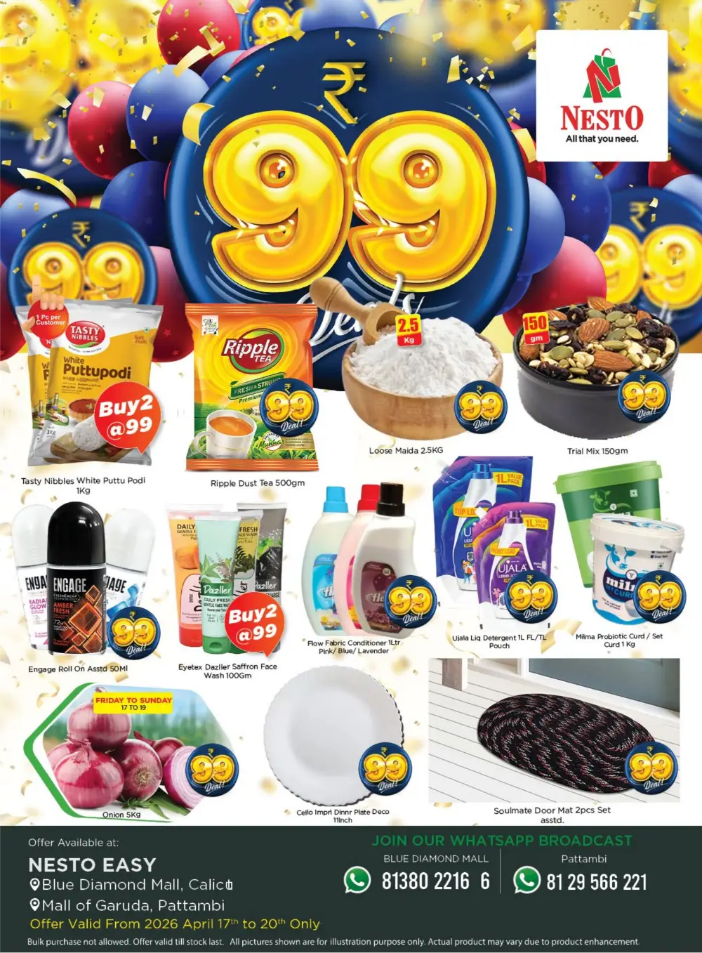 Nesto Easy Calicut 99 Store Deals page 1