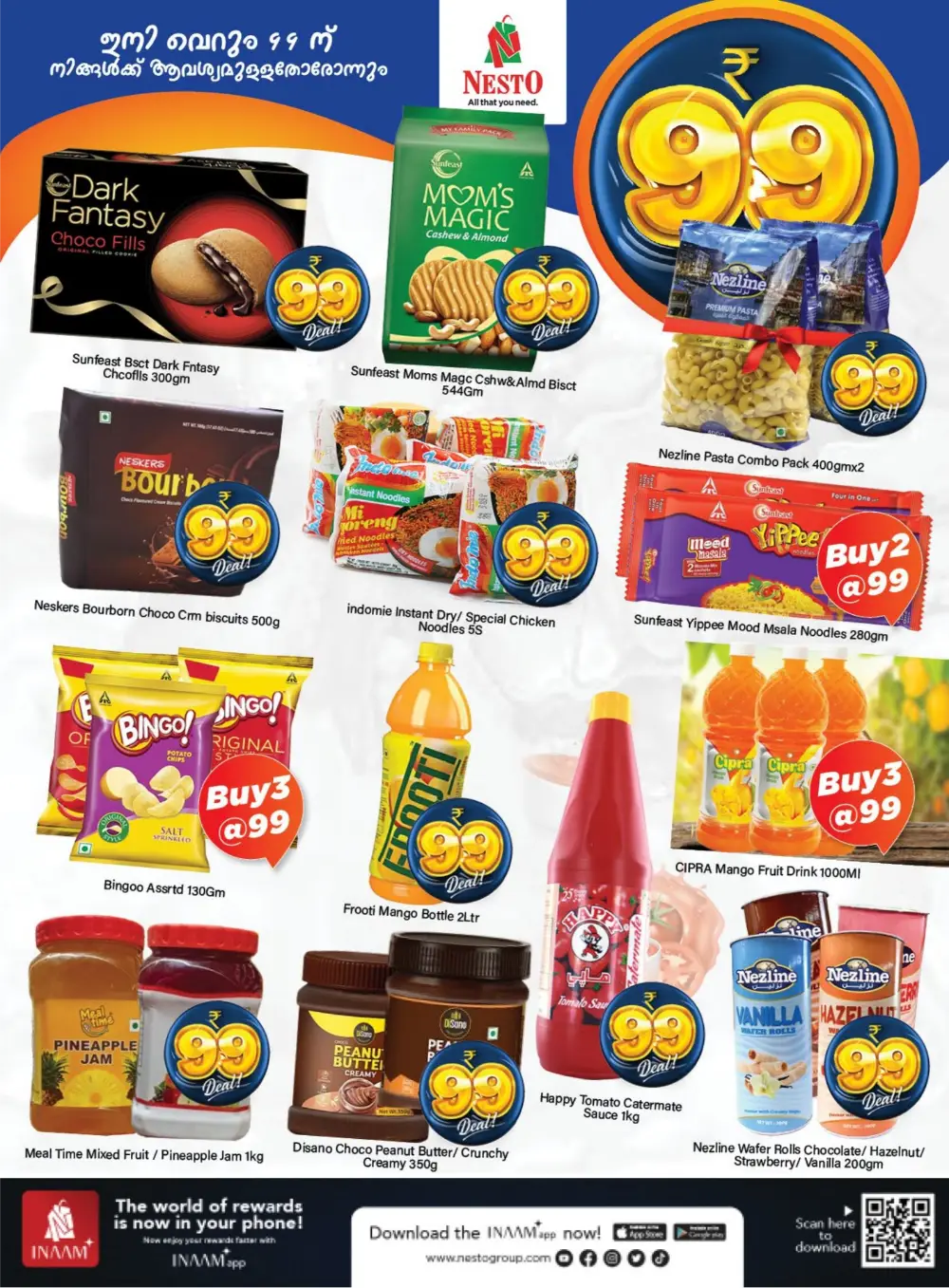 Nesto Easy K-Mall Kakkattil ₹99 Store Offers page 3