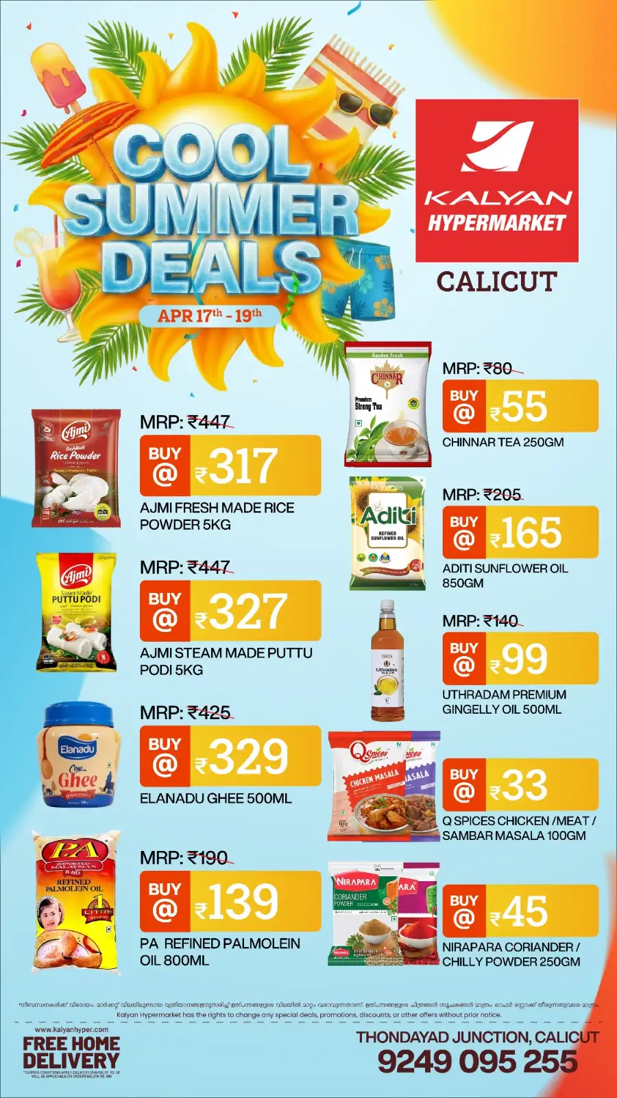 Kalyan Hypermarket Calicut Cool Summer Deals 2026 page 1