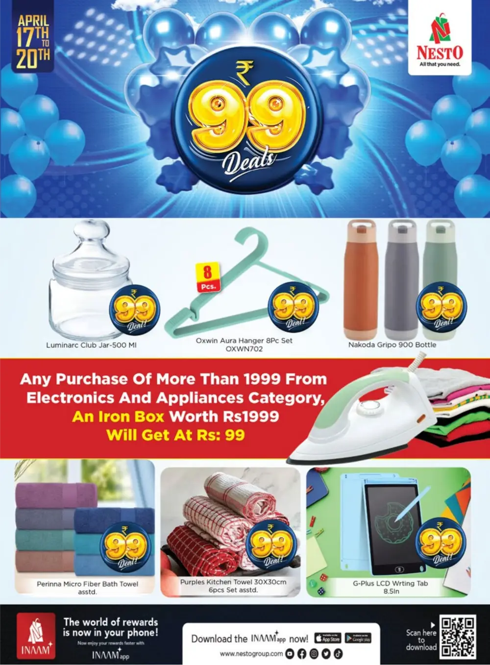 Nesto Hypermarket Perinthalmanna ₹99 Deals & Offers page 20