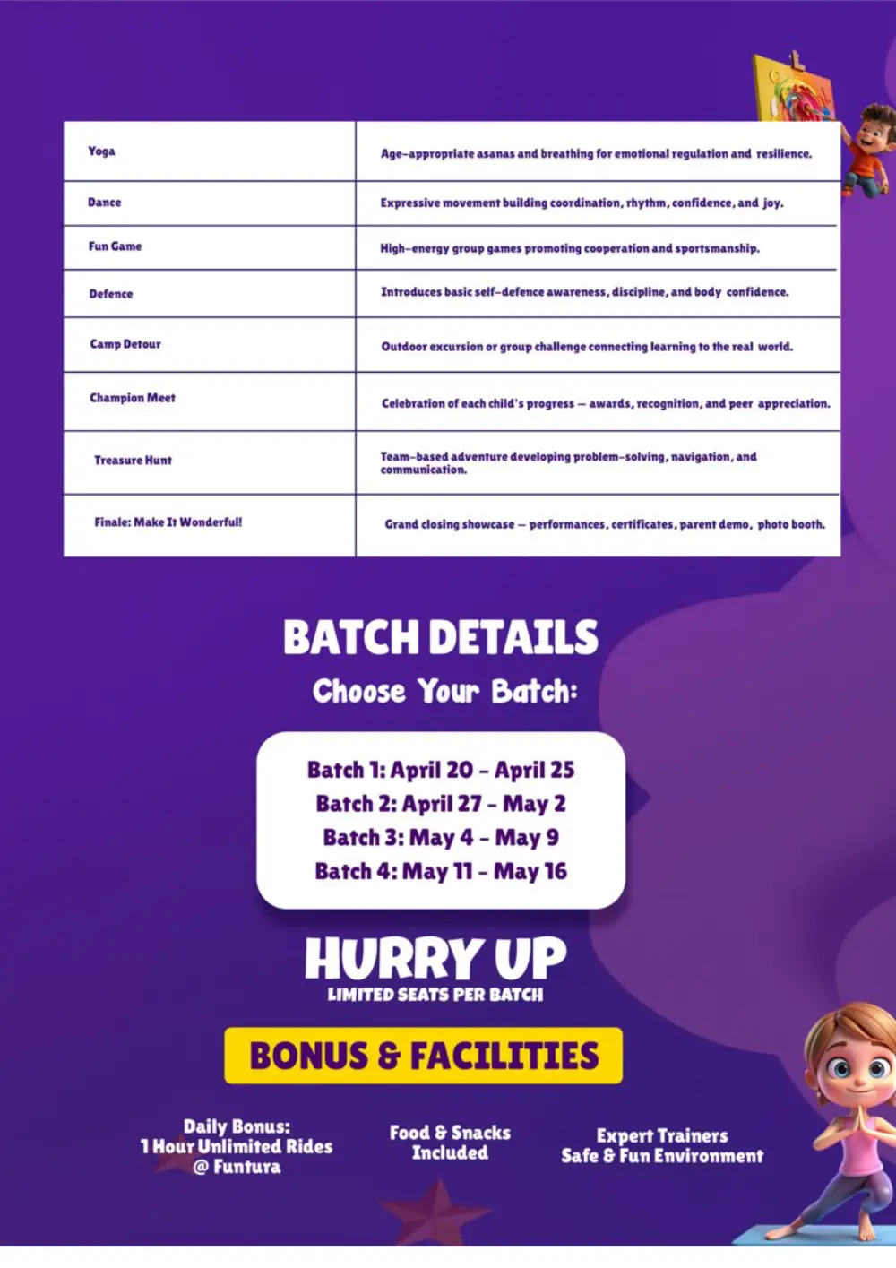 LuLu Mall Kozhikode Kuttipada Summer Camp 2026 page 3