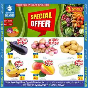 Special offer flyer cover