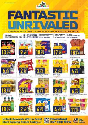 Palengke Supermarket Sharjah: Fantastic Unrivaled Grocery Deals April 17–26 flyer cover