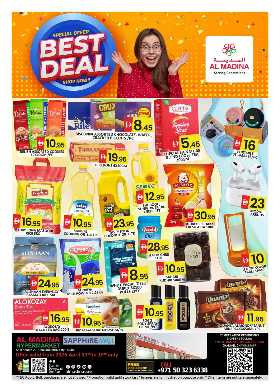 Al Madina Hypermarket Dubai: Best Weekend Deals on Groceries & Electronics page 1