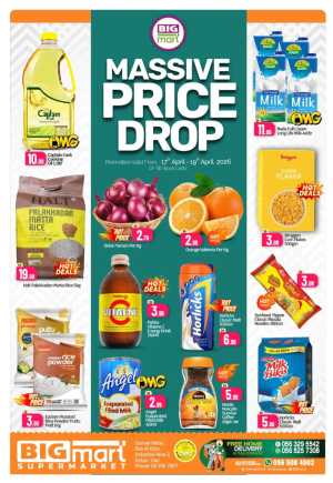 BIGmart Ras Al Khor Massive Price Drop | Ends Sunday flyer cover