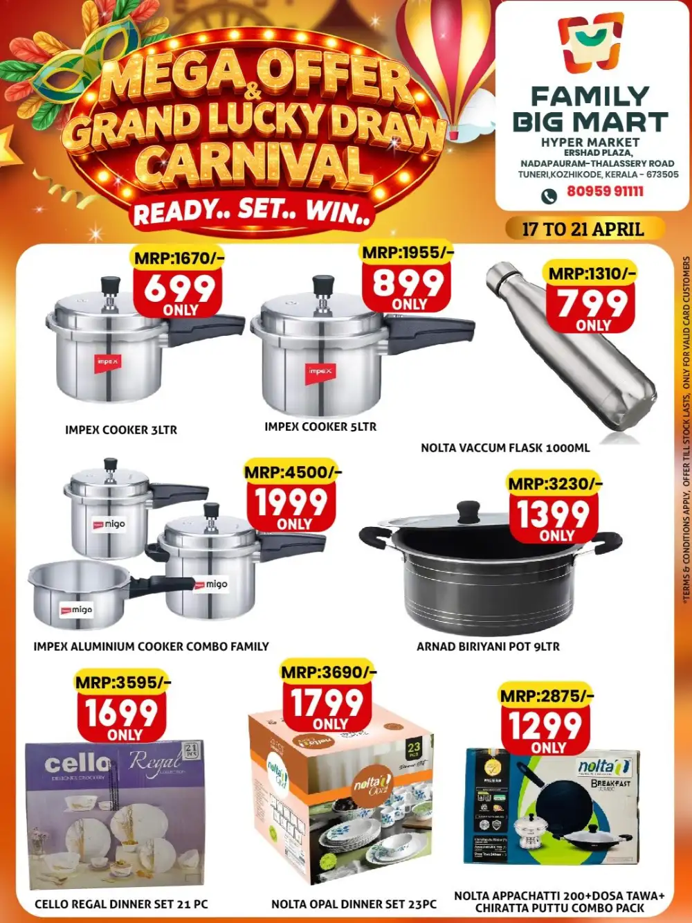 Family Big Mart Kozhikode Mega Offer | Ends Tuesday page 9
