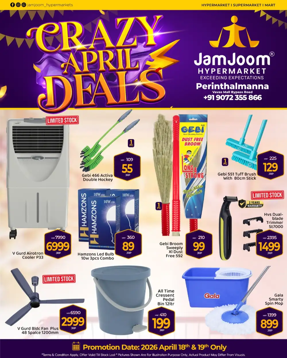 JamJoom Perinthalmanna Crazy April Deals | Ends Sunday page 11